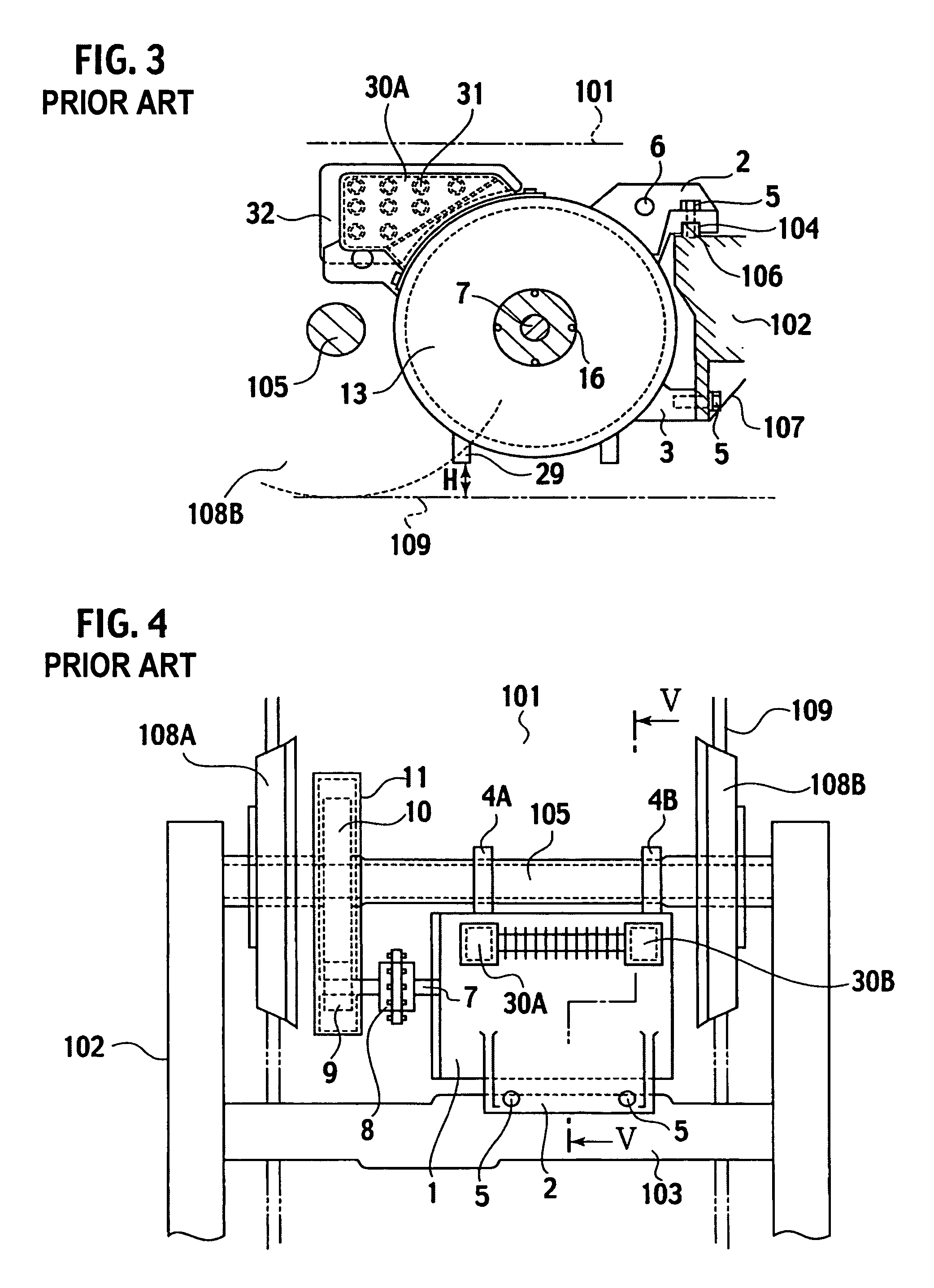 Totally enclosed type main drive motor for vehicle