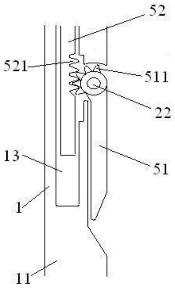 A guide rod loose leaf card is taken from the locking pick core drill barrel