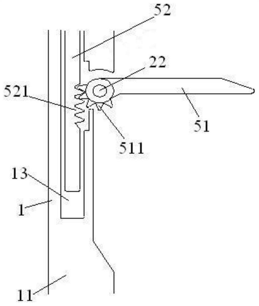 A guide rod loose leaf card is taken from the locking pick core drill barrel