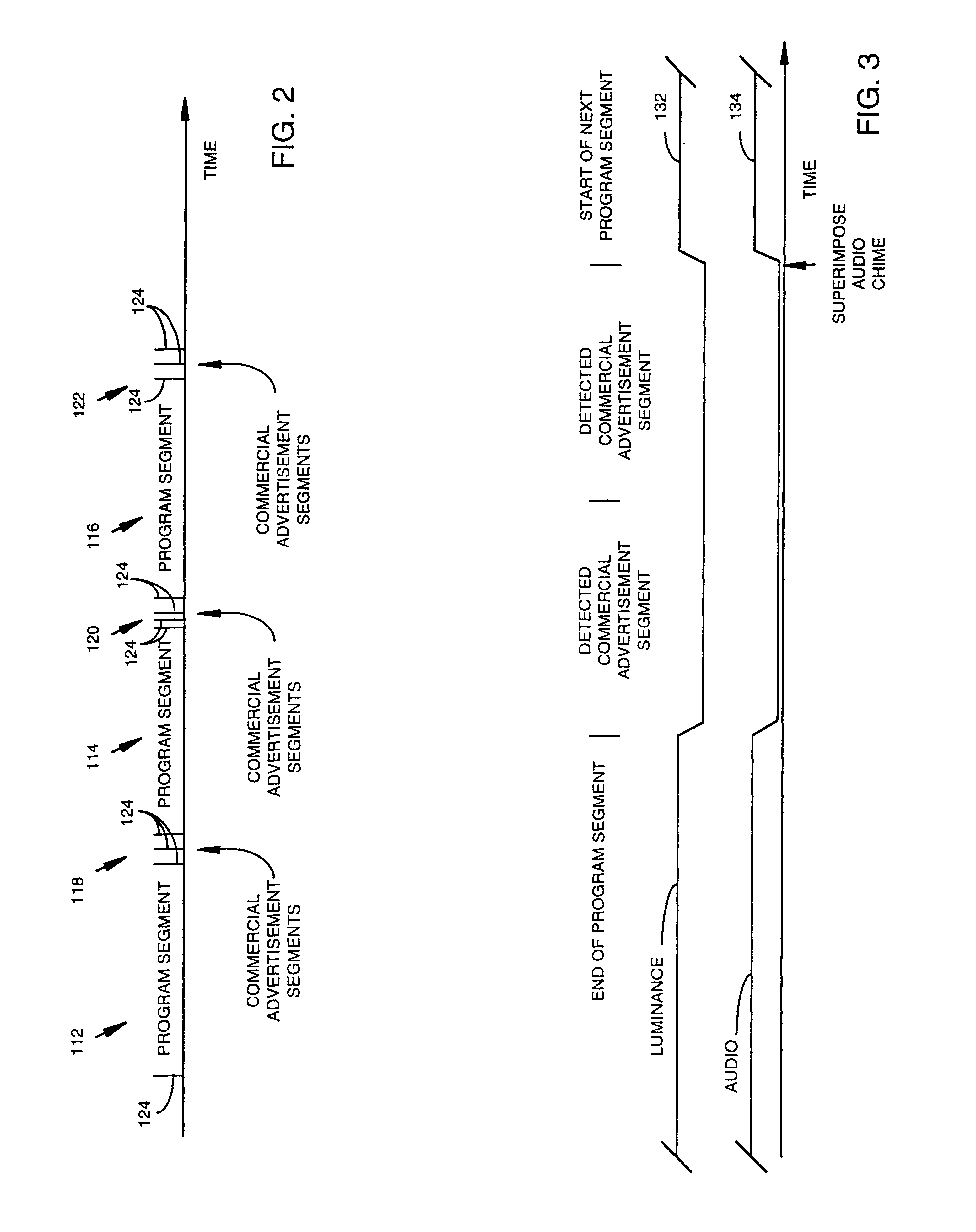 Method and apparatus for automatically identifying and selectively altering segments of a television broadcast signal in real-time