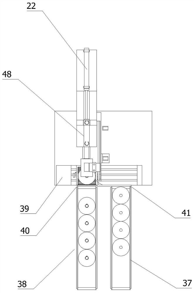 Intelligent press-fitting system for clamp spring of automobile air conditioner compressor