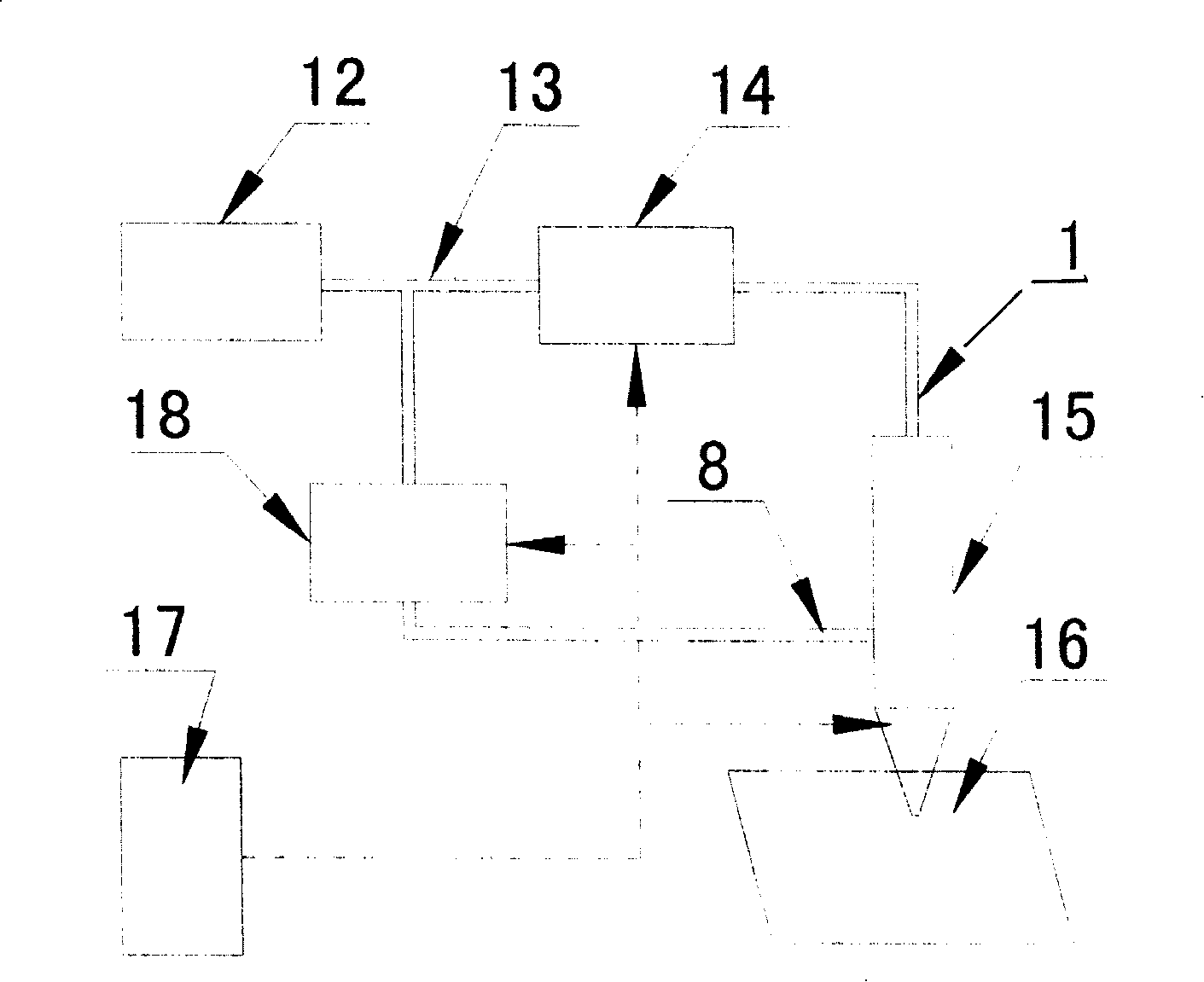 Micro-thin pen for direct writing electronical photoelectronic component and its constituting device