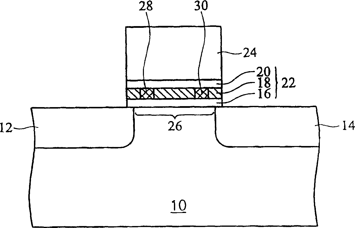 Two-bit ROM unit of nitride and its manufacture and read method