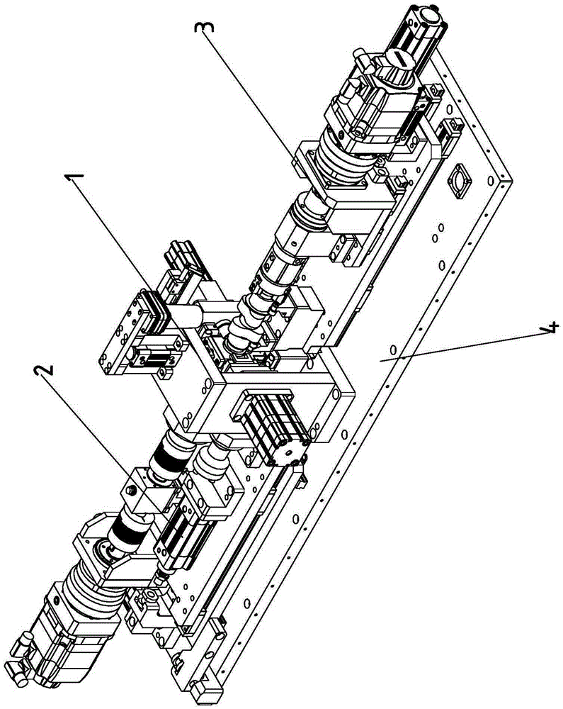 Automatic assembling and disassembling mechanism for camshaft grinding chuck