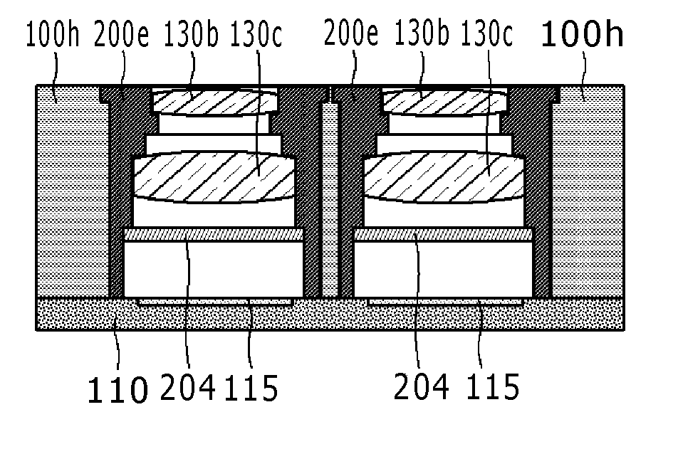 Photoelectric conversion device, package structure therefor, and method of manufacturing photoelectric conversion device