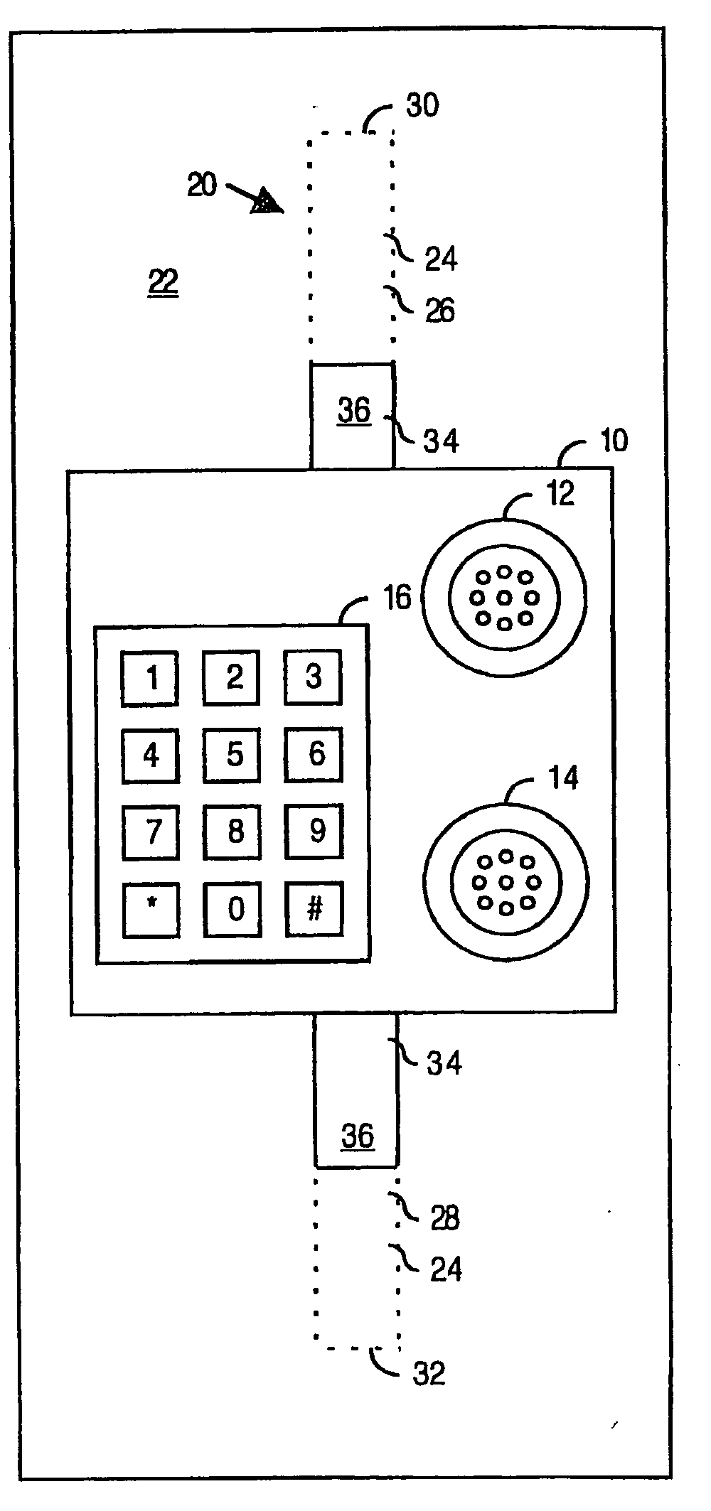 Inmate telephones having inmate-movable telephone bodies