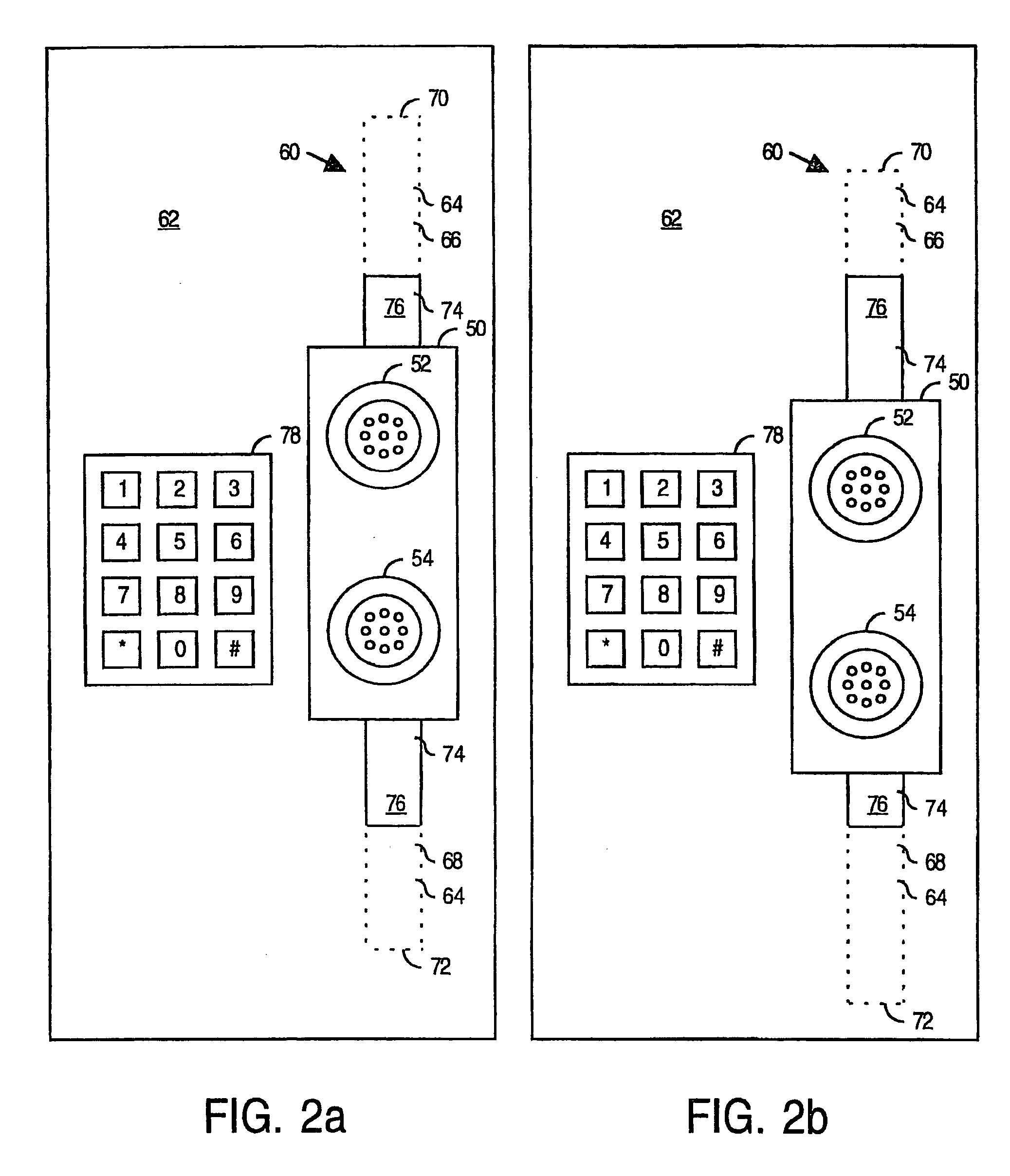 Inmate telephones having inmate-movable telephone bodies