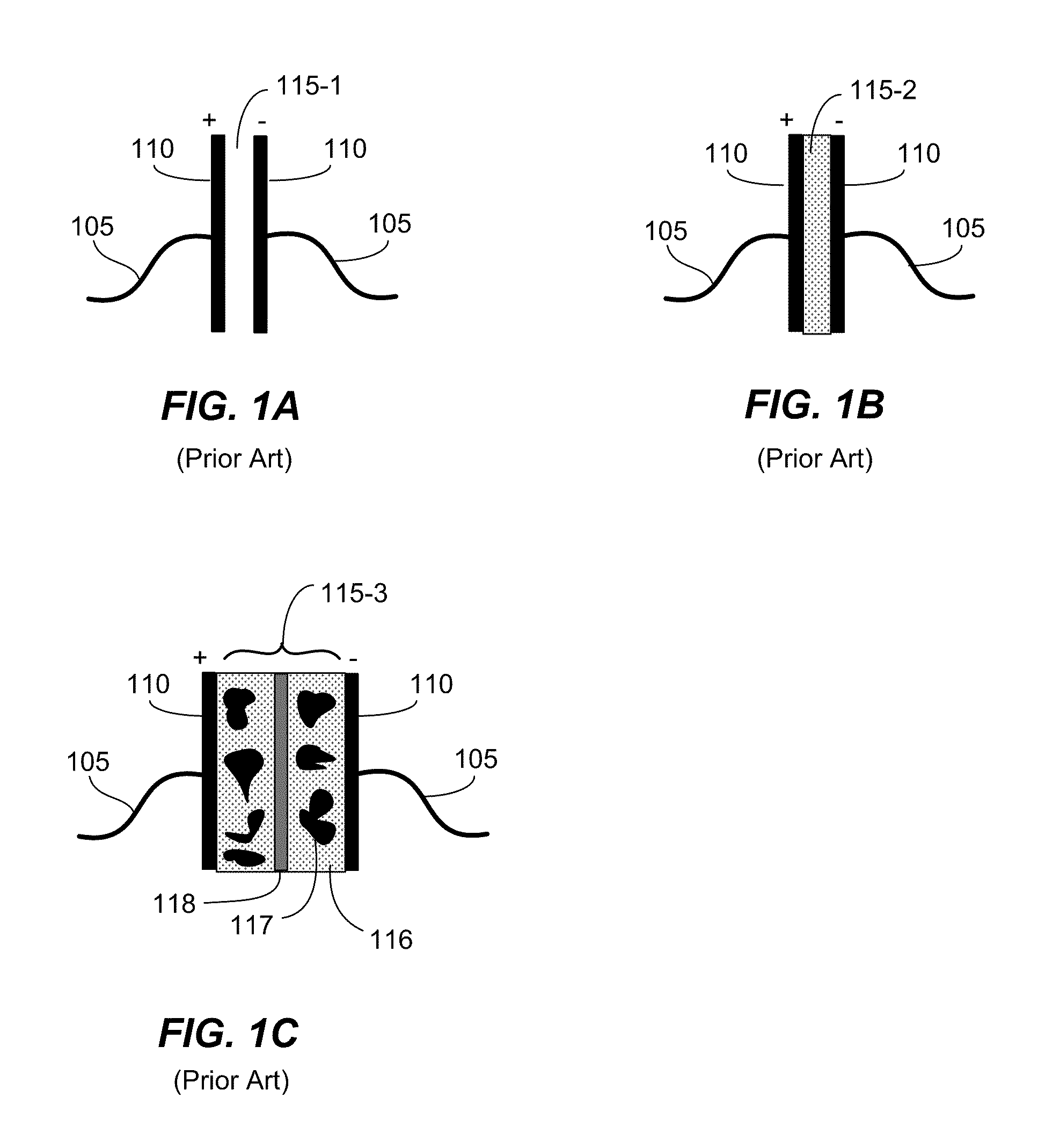Capacitors using preformed dielectric
