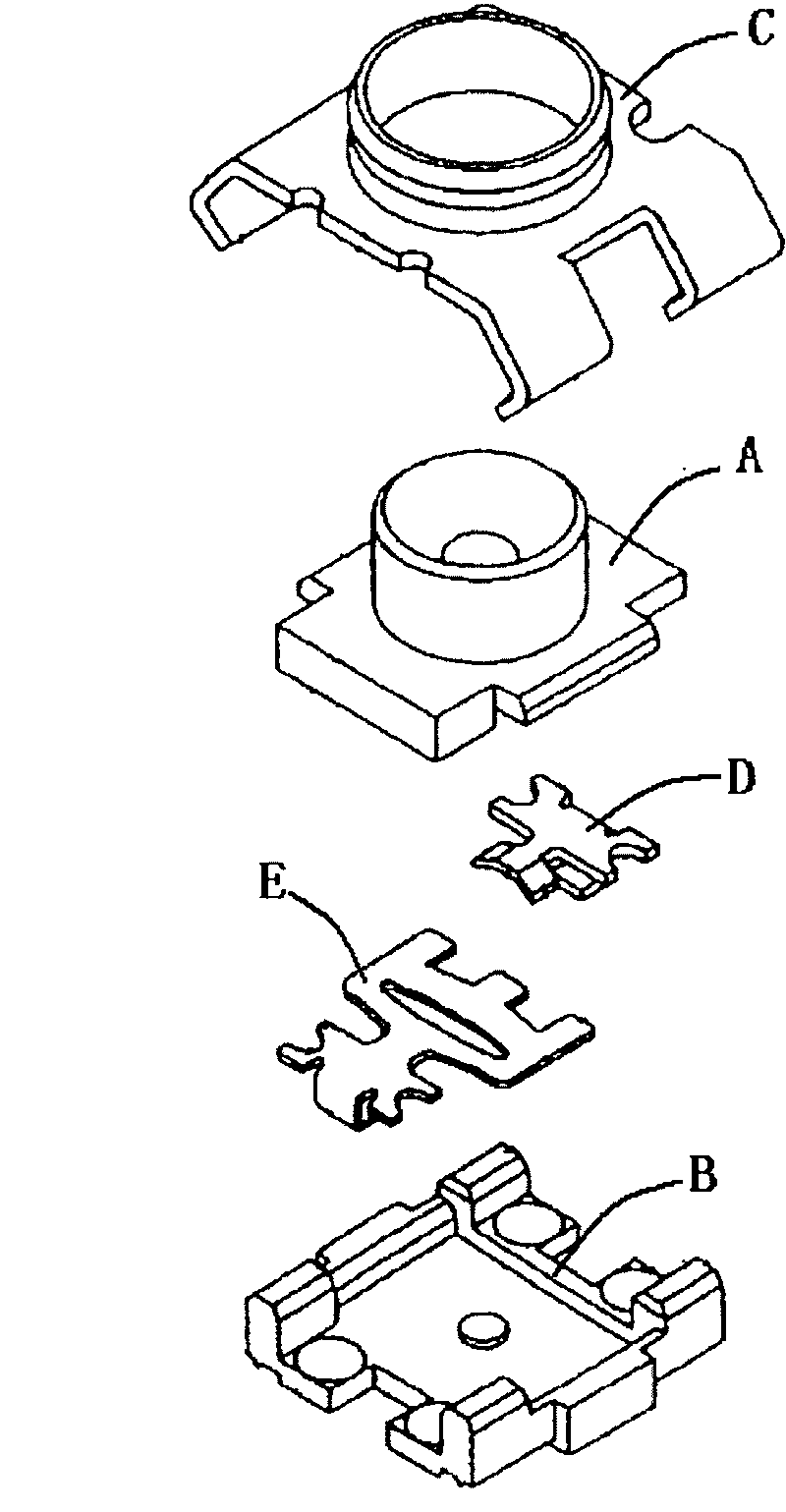 Coaxial electric connector with special terminal structure