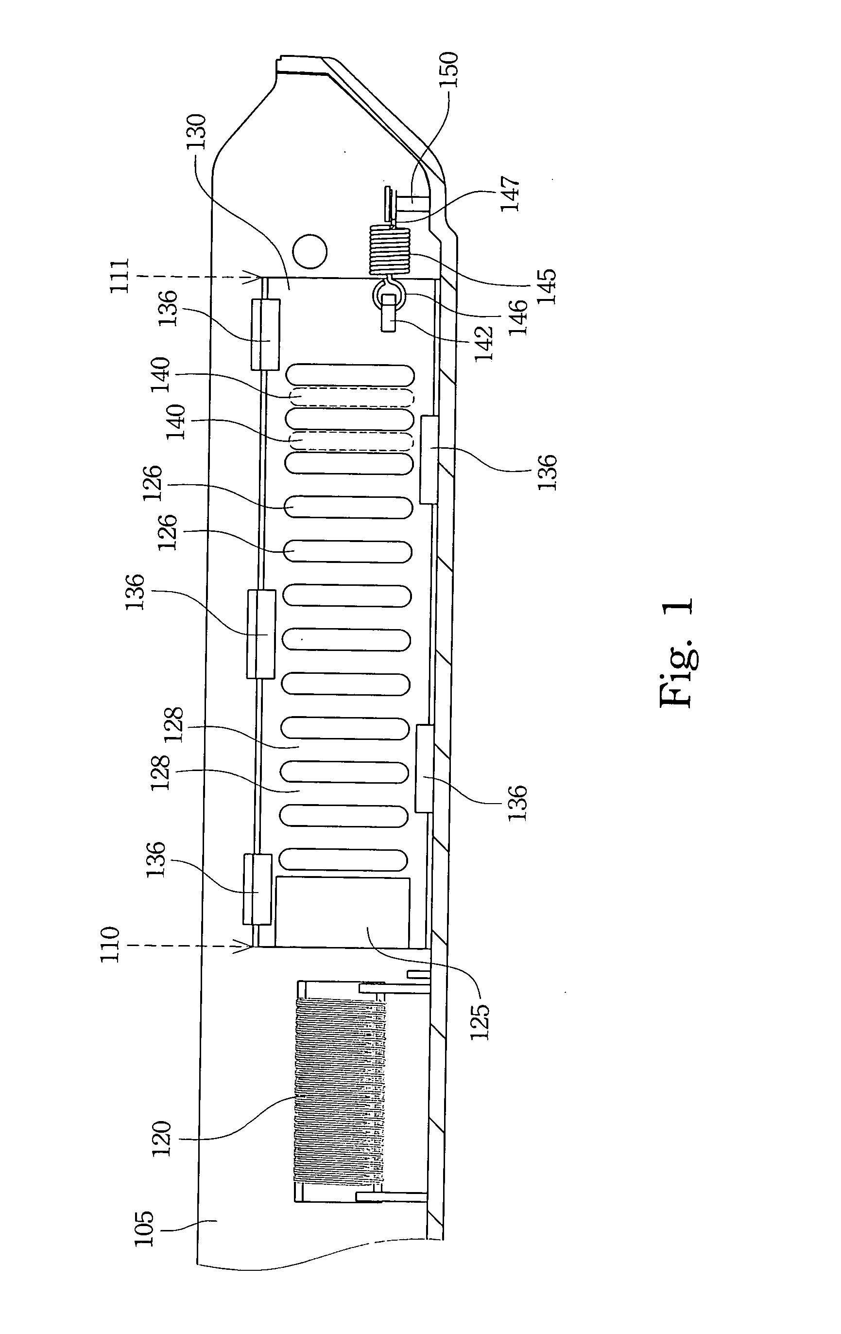 Electrical device with vents