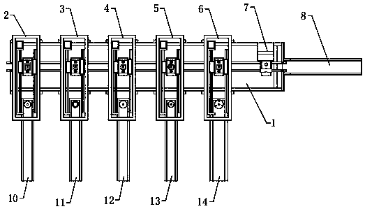 Automatic assembling equipment for automobile shock absorber