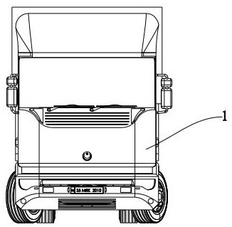 A kind of anti-trend pre-reverse control type wear-resistant material transportation equipment