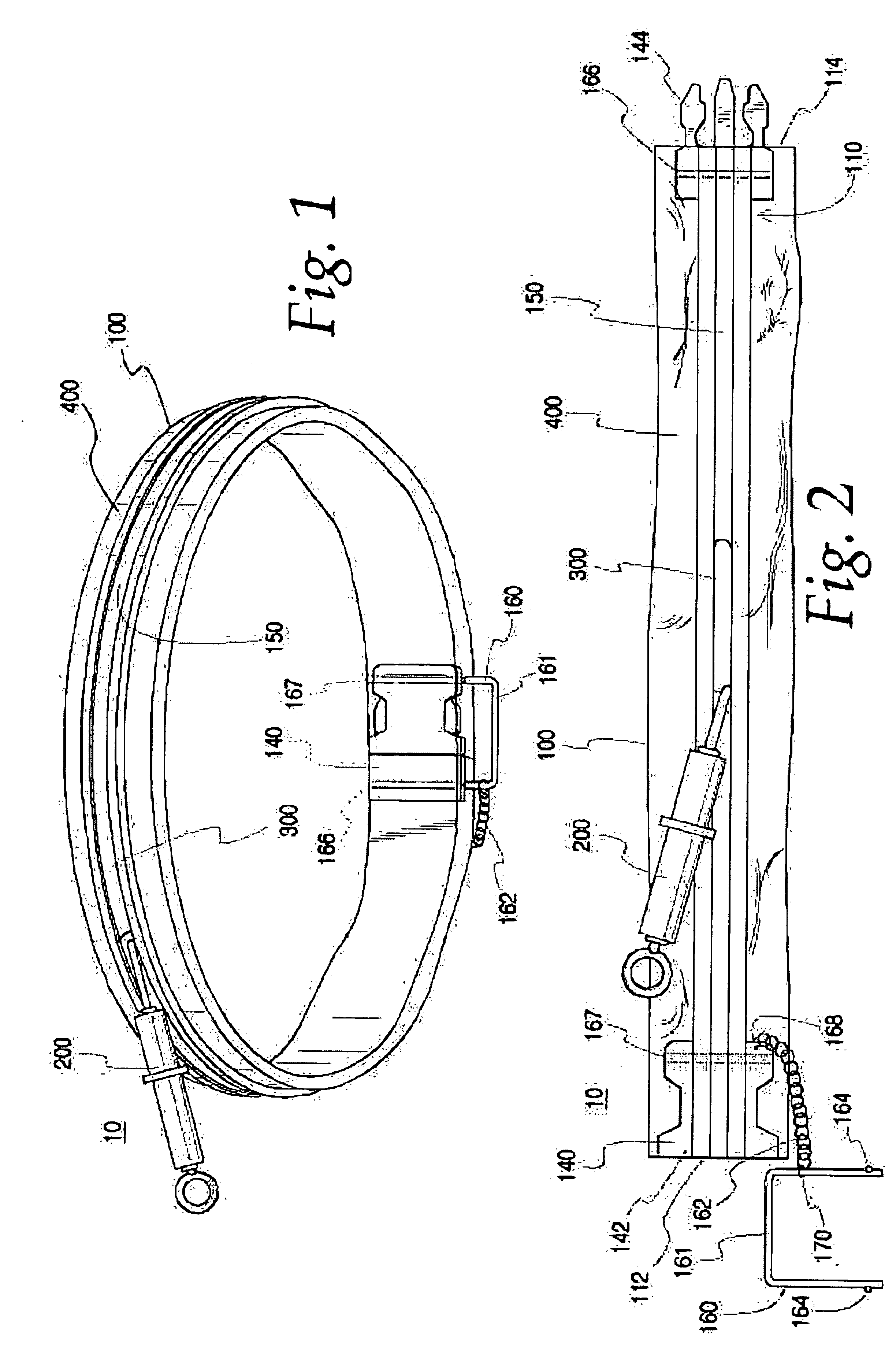 Tangle-proof collar assembly