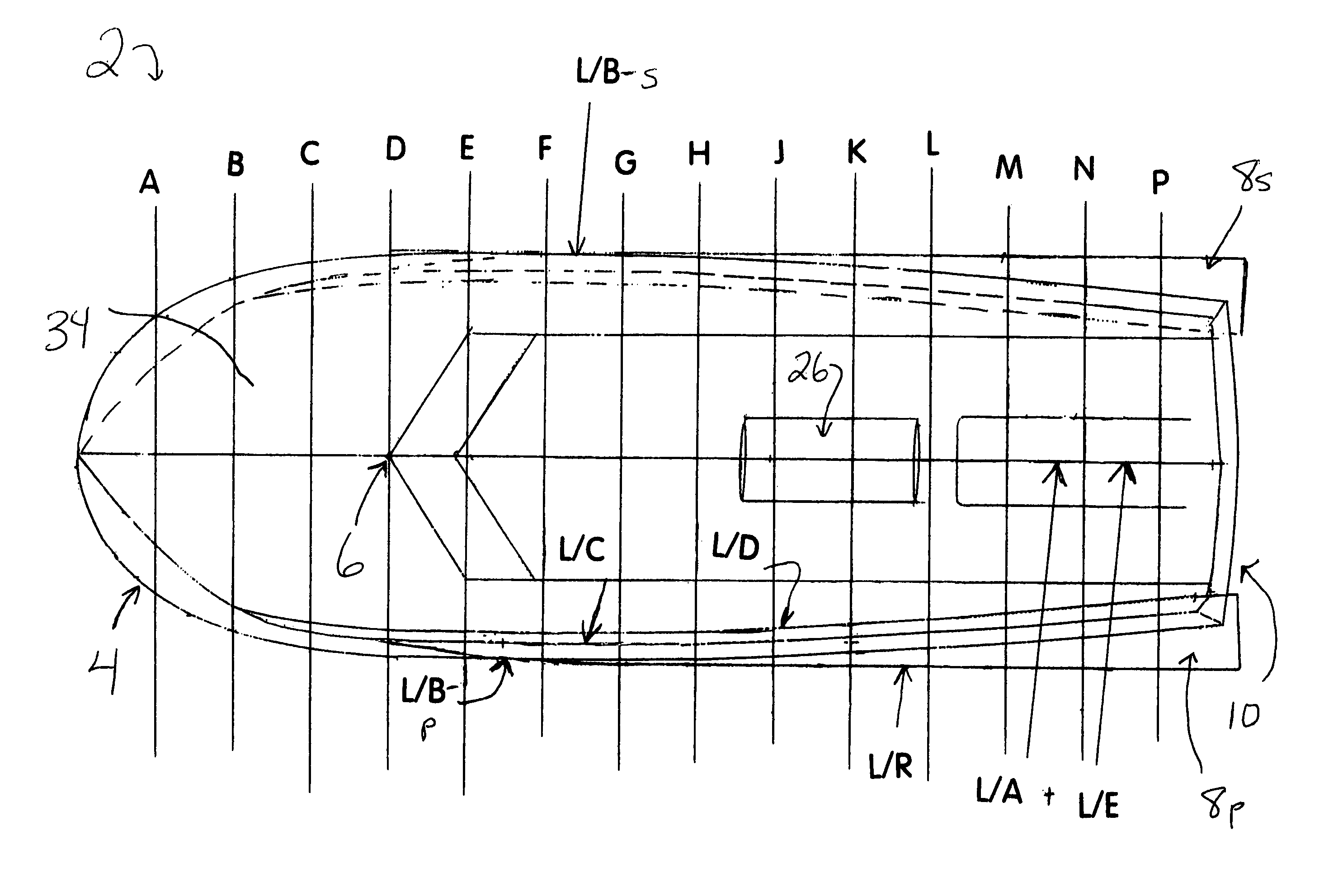 Tri-point hydro sled