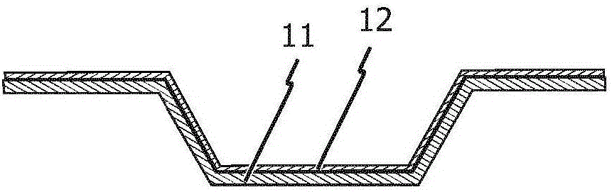 Multi-layered shaped body for internal vehicle fittings and method for producing such shaped bodies