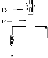 Signal line winding and unwinding device