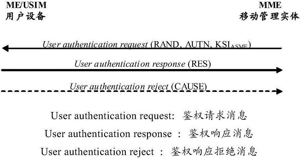 NAS message processing method and device when nas COUNT rolls over