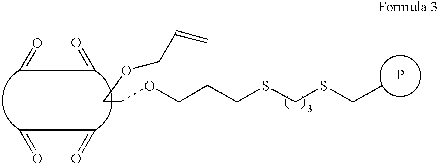 Cucurbituril-containing polymer, stationary phase and column using the same