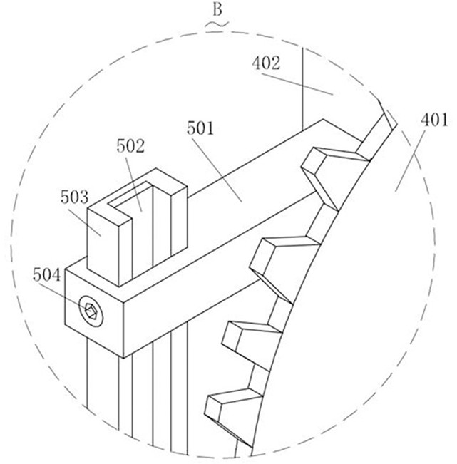 Length measuring device with protection function for chain production