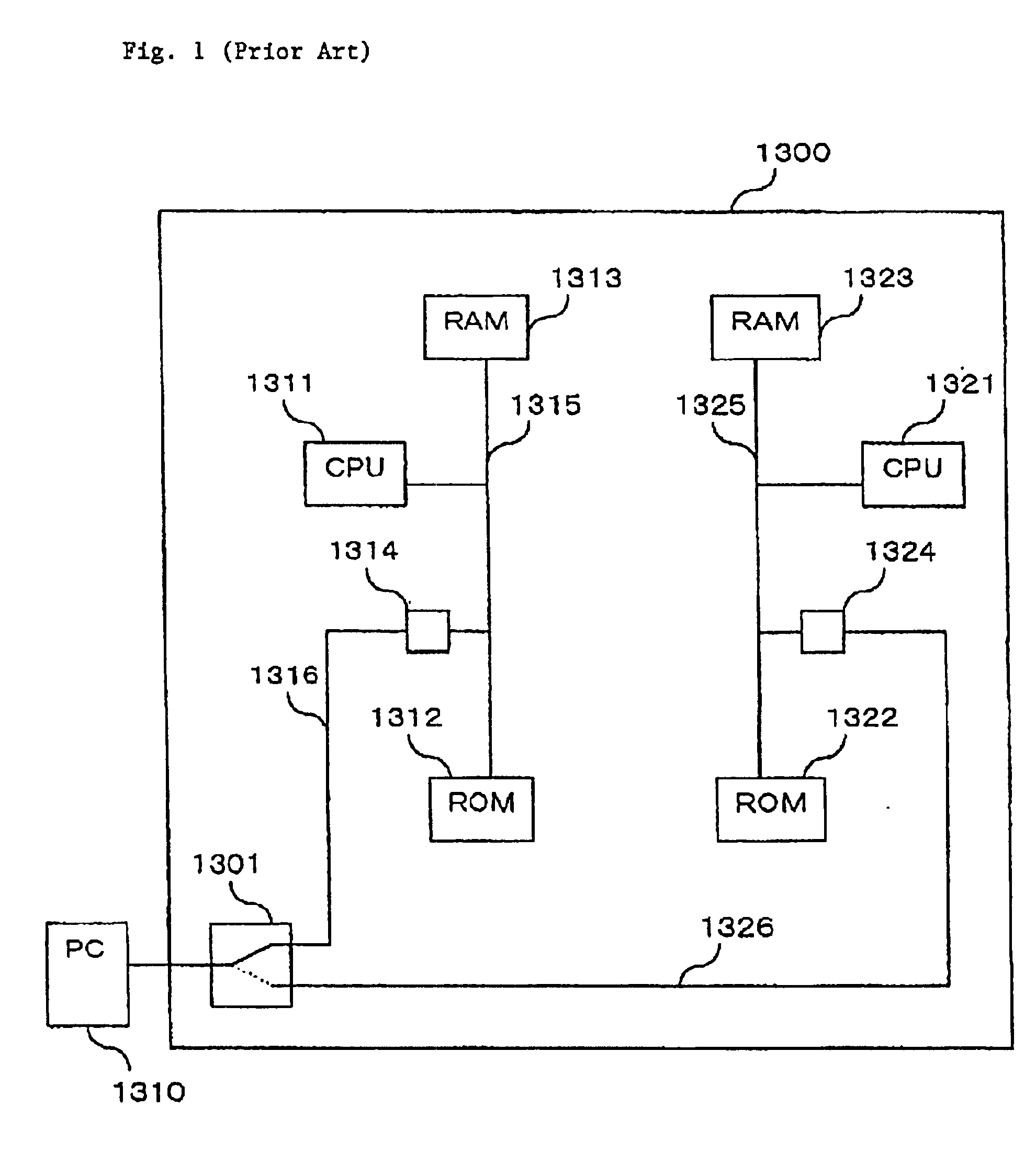 Radio communication device, method of and program for rewriting boot program therefor