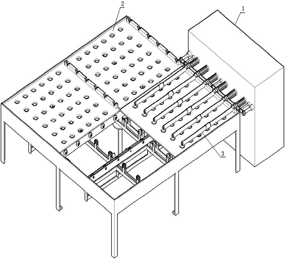 Down filling method for down quilt