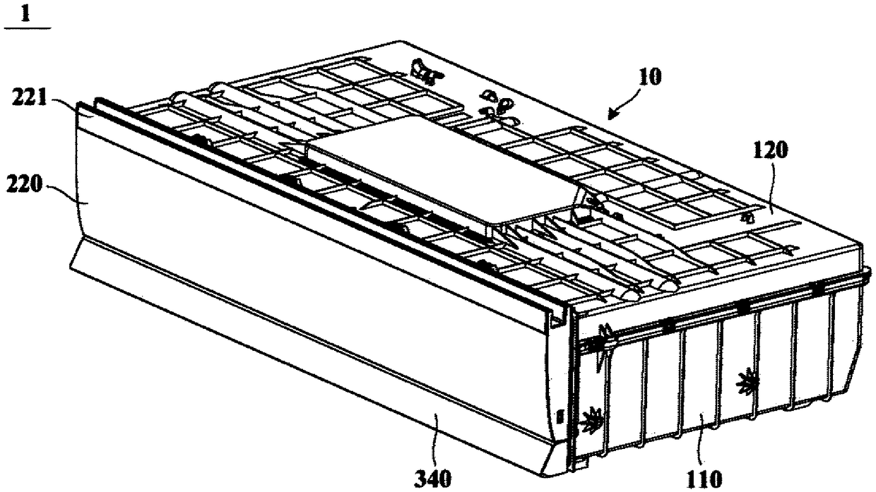 Cold storage and refrigeration device and drawer assembly thereof