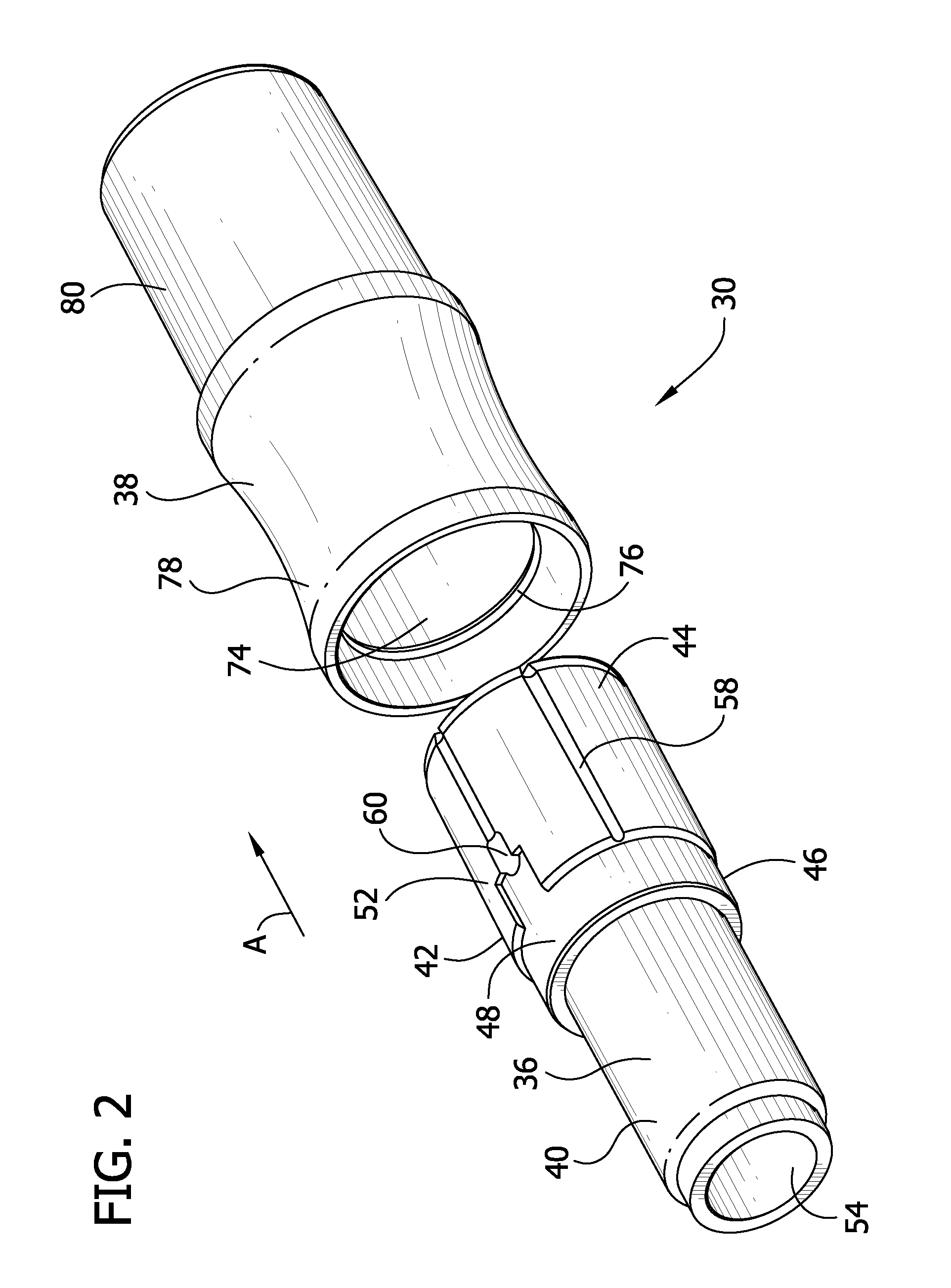 Safety connector assembly