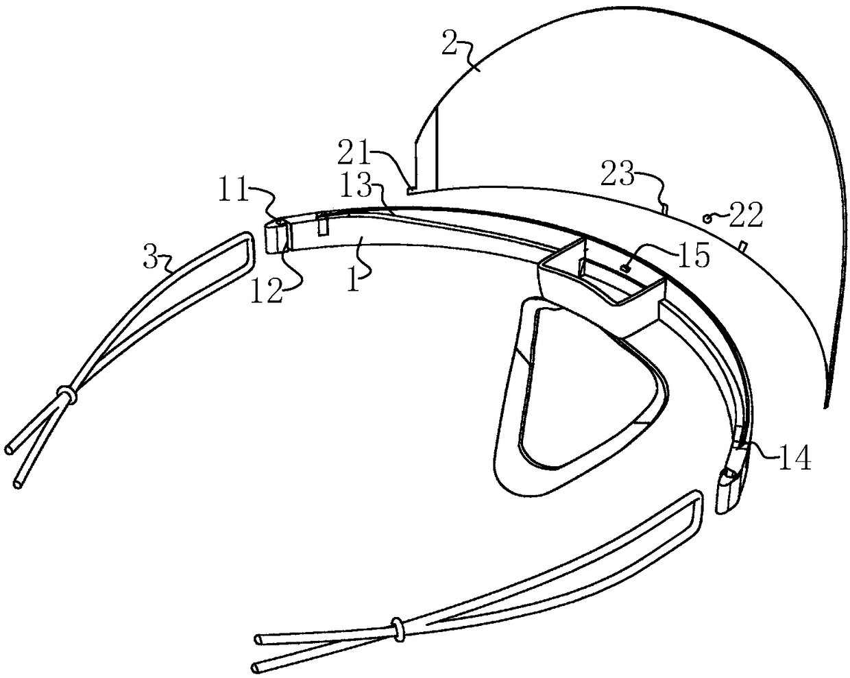 Transparent face mask and mounting method thereof