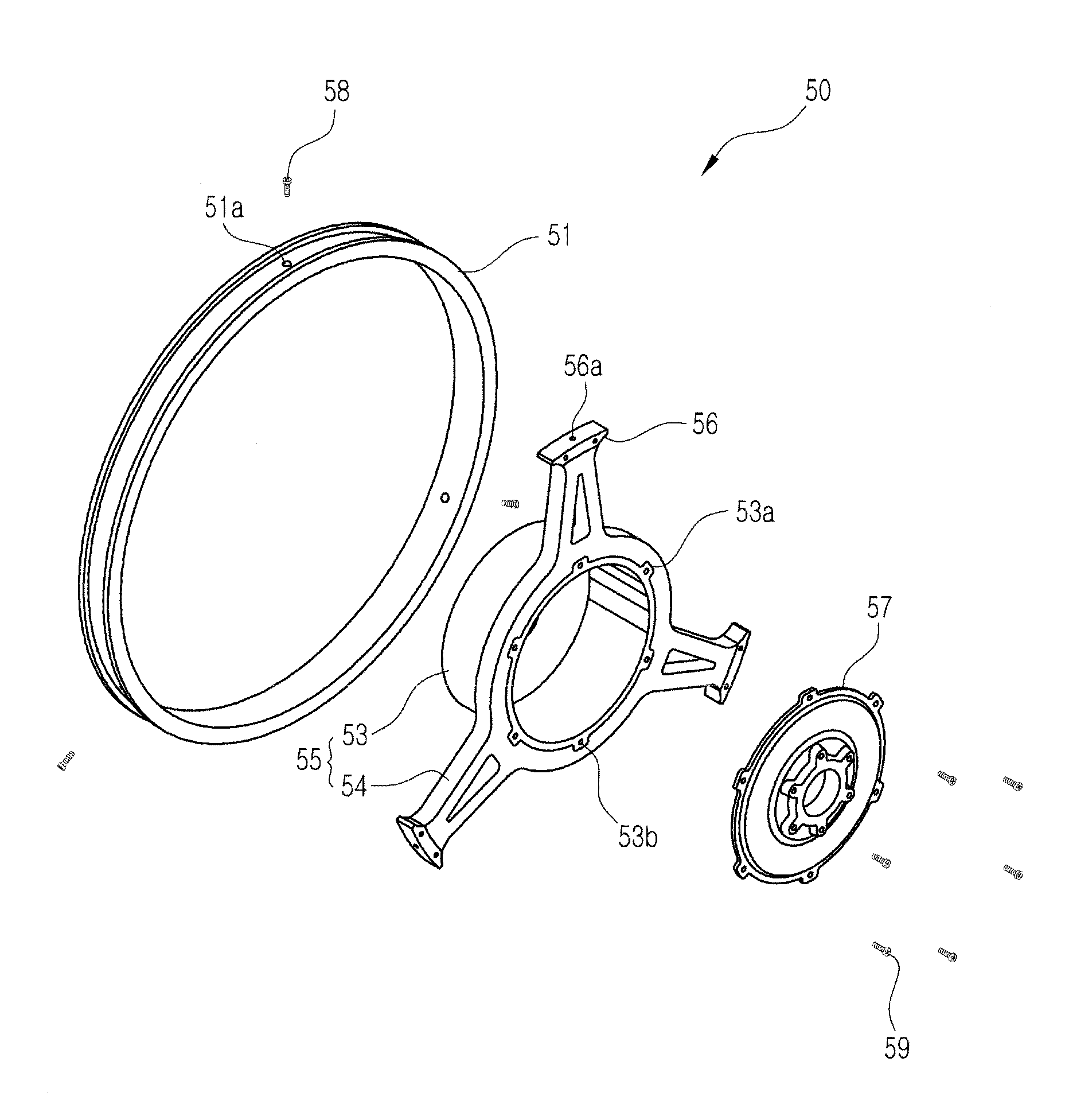Motor housing integrated-type spoke for electric bicycle, manufacturing method thereof, wheel assembly having the same and manufacturing method thereof