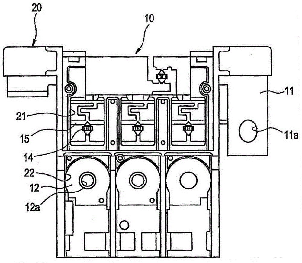 Bus bar for forming fuse block circuit, fuse link, and method of making fuse link