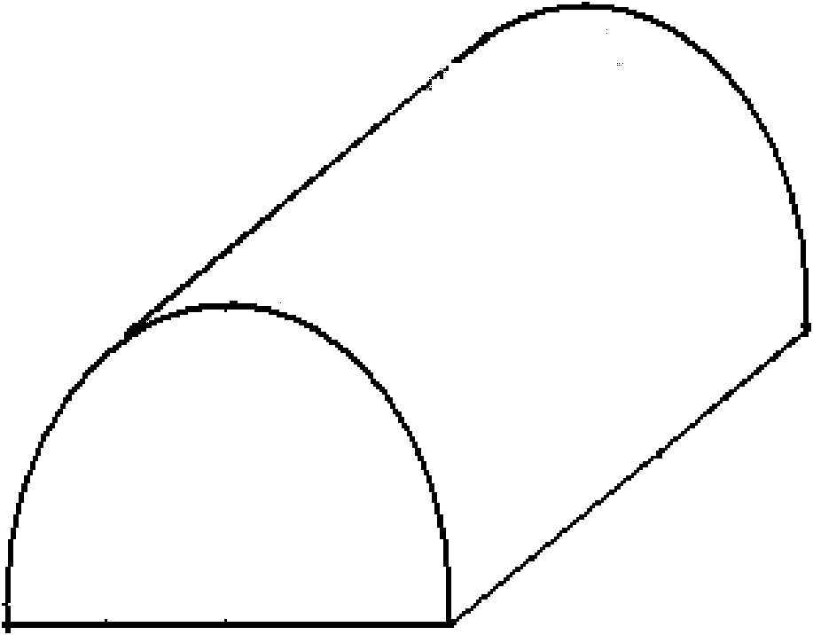 Gradient refractive index medium lens and gradient refractive index medium lens antenna