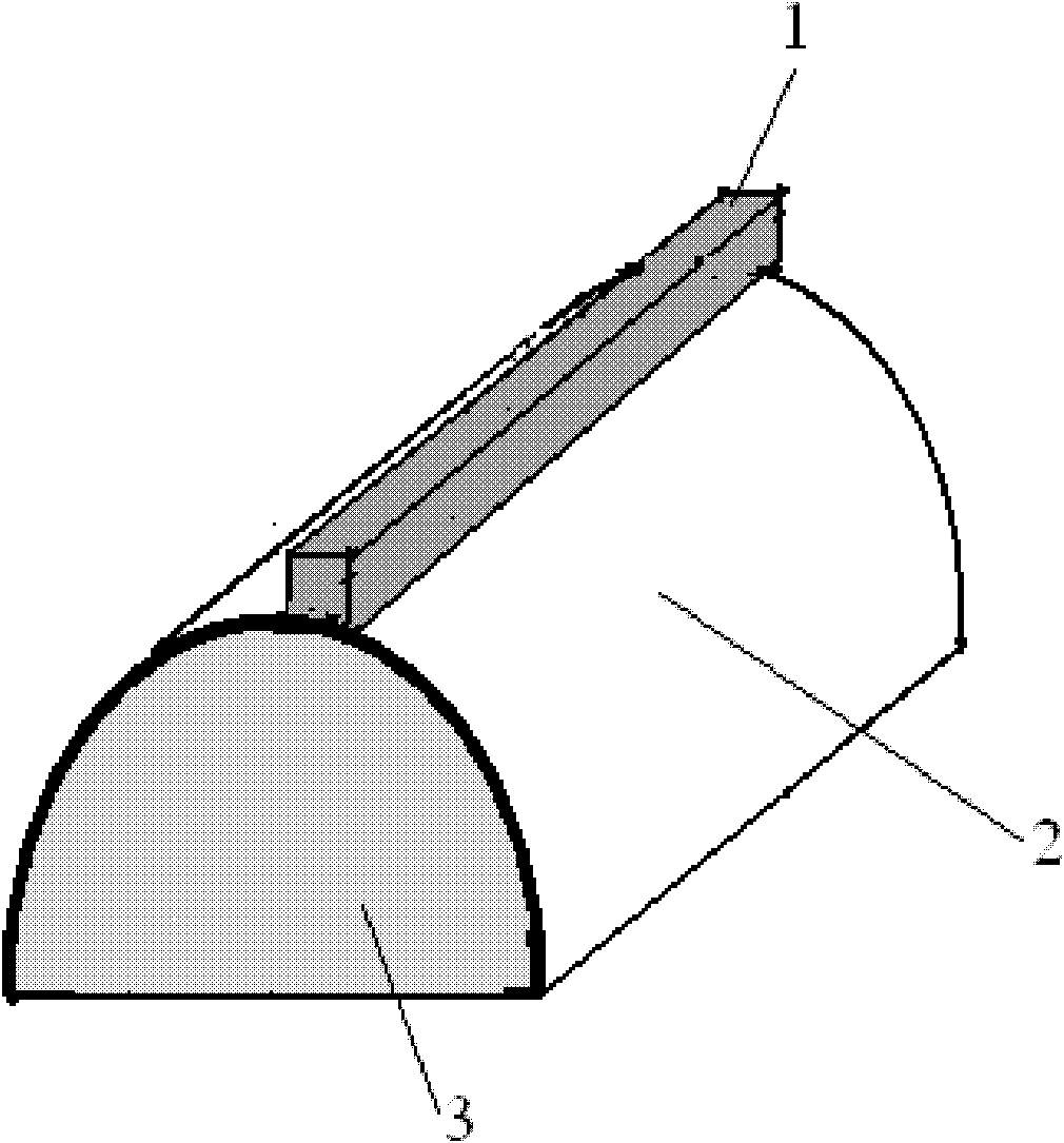 Gradient refractive index medium lens and gradient refractive index medium lens antenna