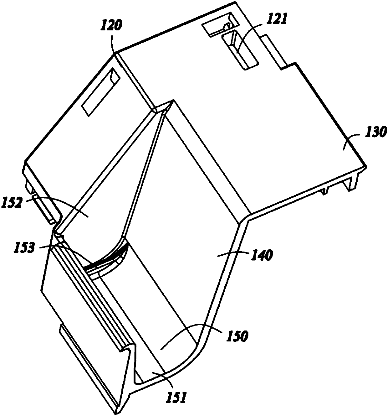 Decorative strip assembly