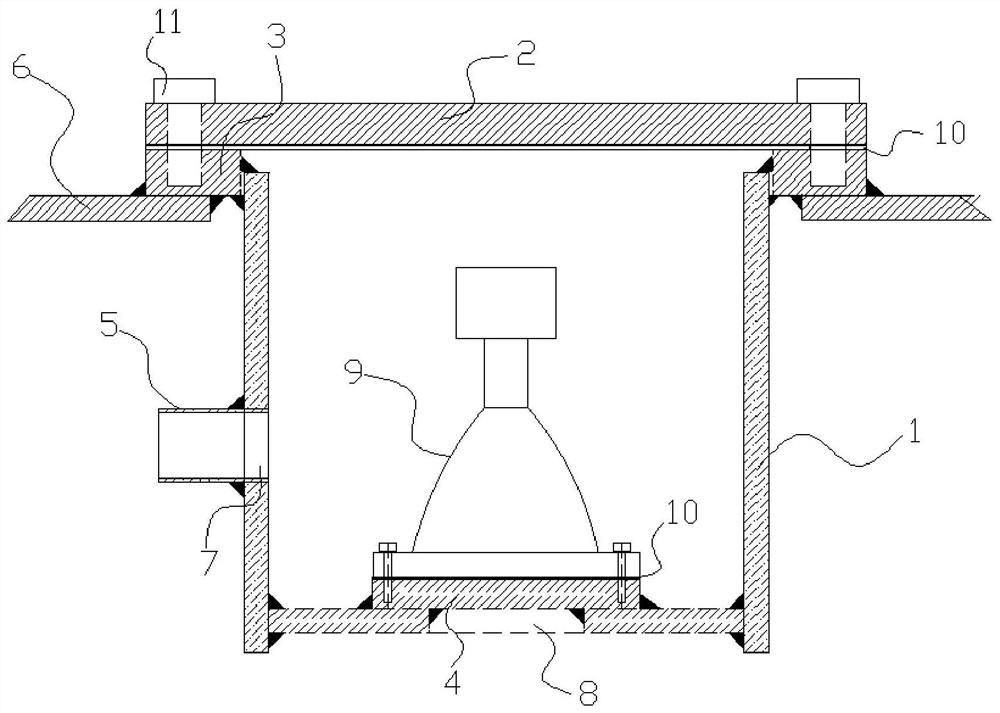 A radar sensor protection device