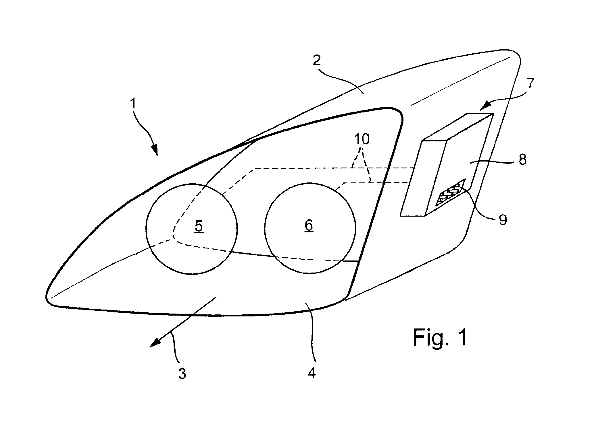 Lighting device of a motor vehicle