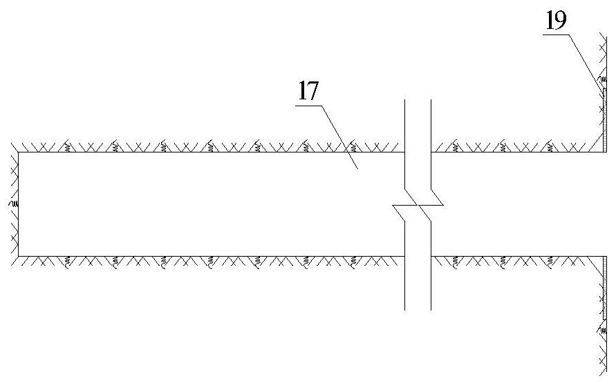 Anchoring device of telescopic recoverable anchor rod and using method of anchoring device