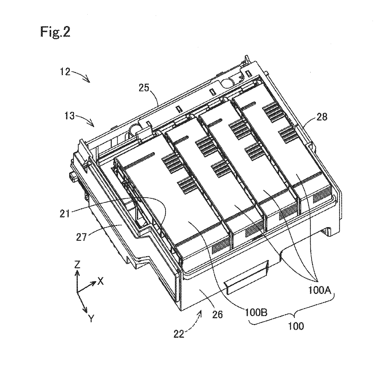 Liquid container and liquid consumption device