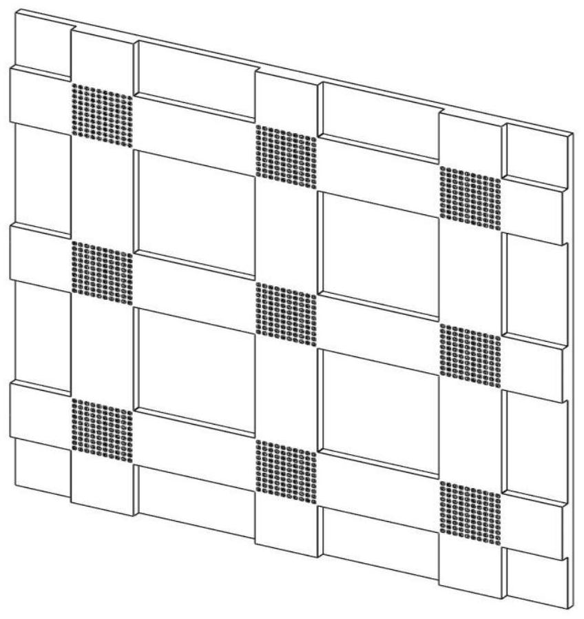 Array laser based on waveguide grating coupler and preparation method thereof