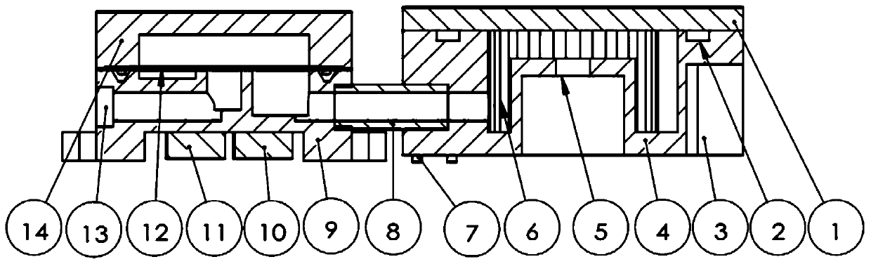 A voltage stabilizing device with energy conversion function for cryogenic compressed gas cavity