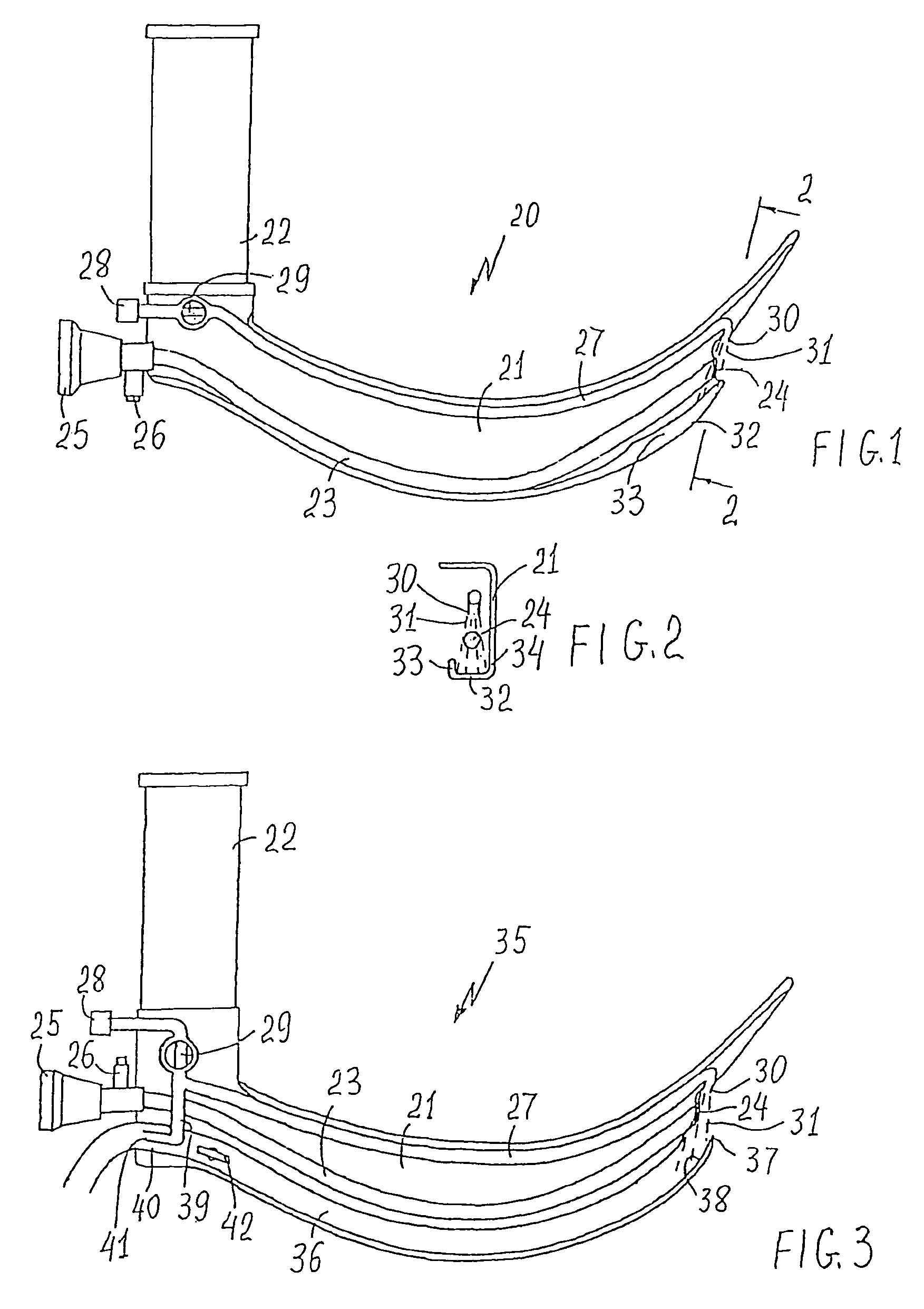 Endoscope with cleaning optics