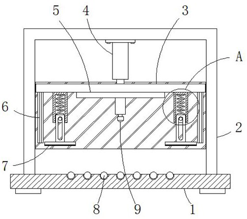 Automatic welding production line of automobile floor