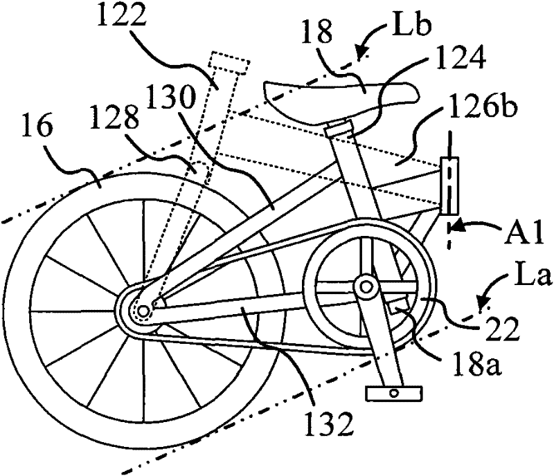 Folding frame and folding bicycle