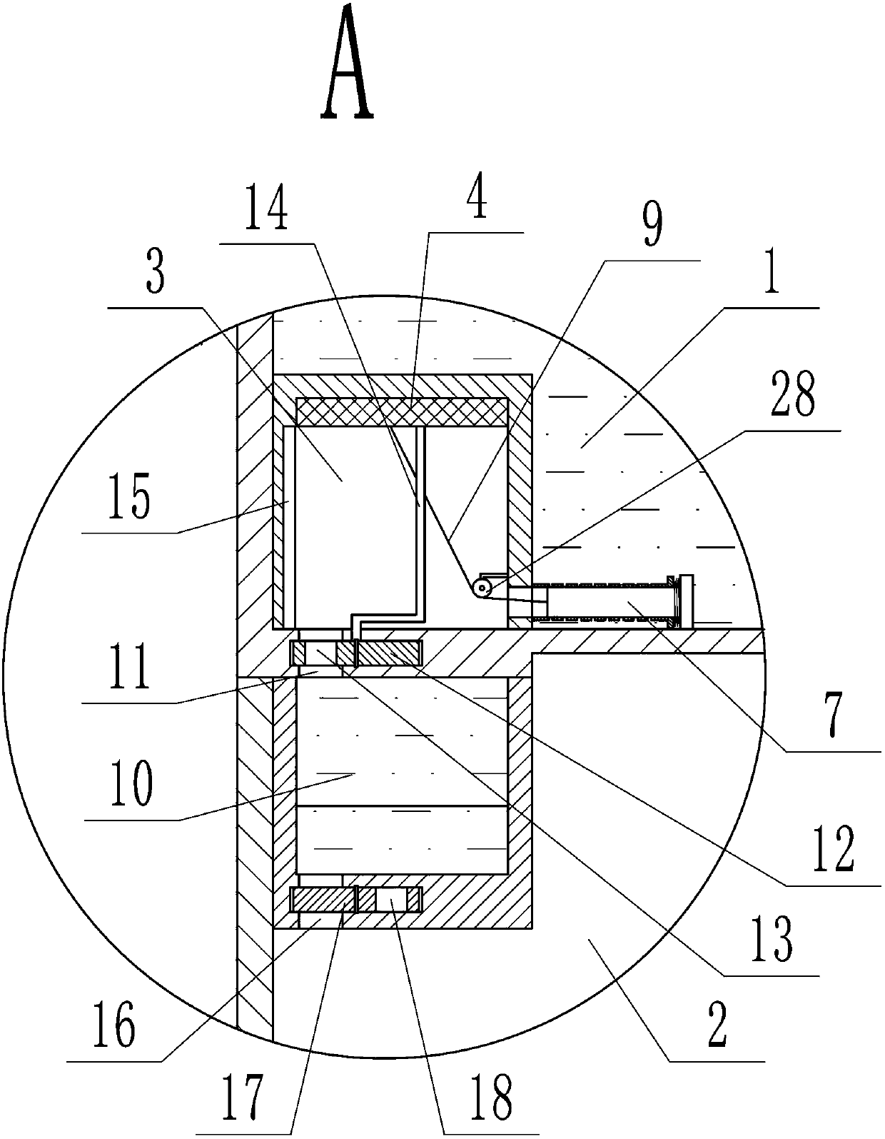 Sterile liquid dipping device for cotton swabs