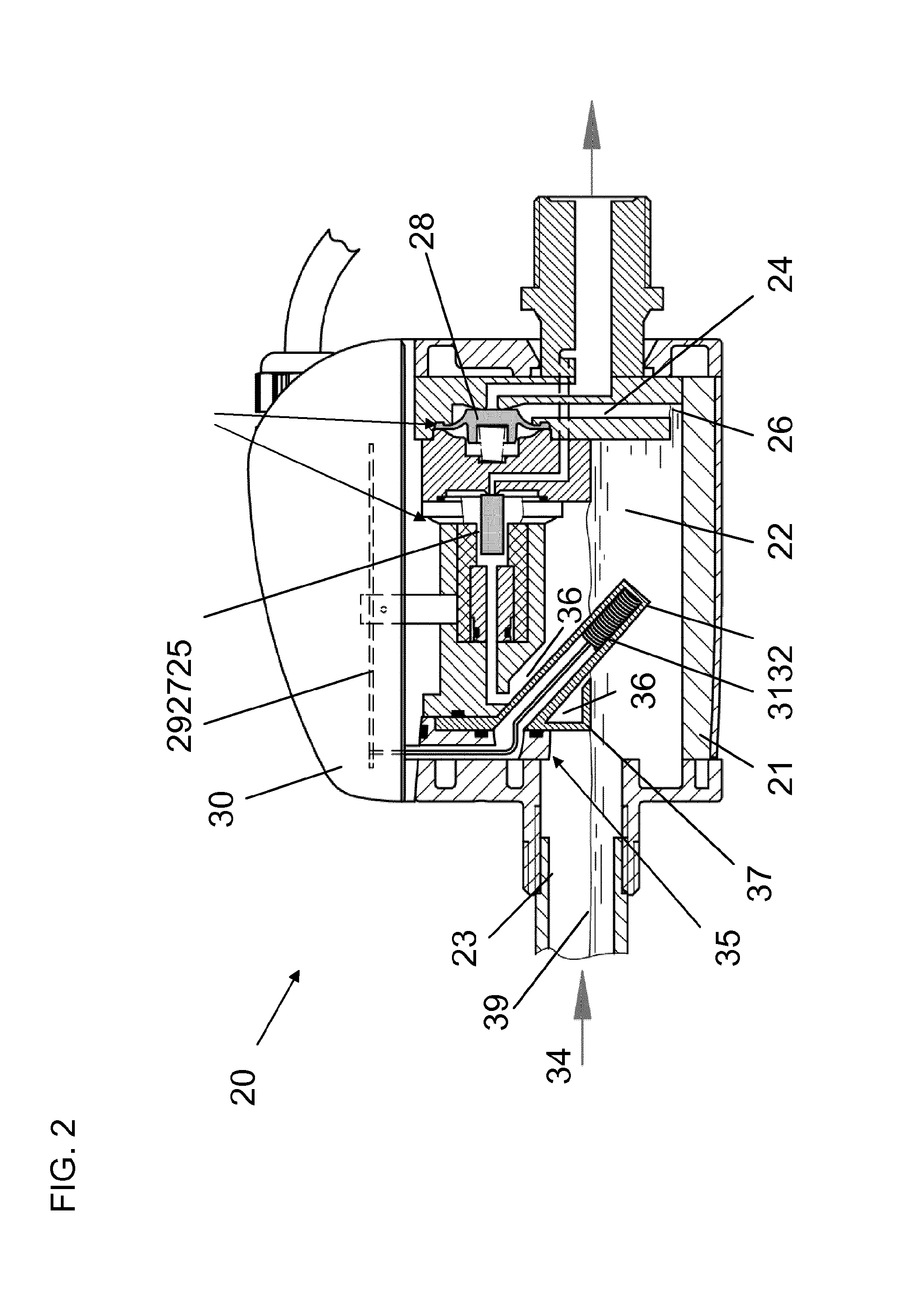 Condensate discharge device for compressed gas systems