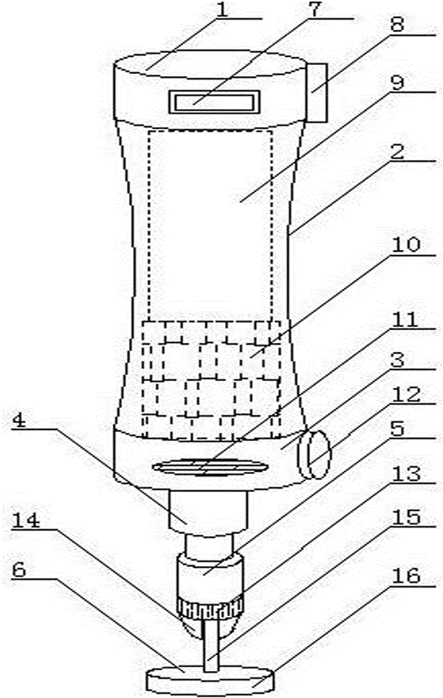 Lacquer painting manufacturing polishing device with polishing head convenient to replace