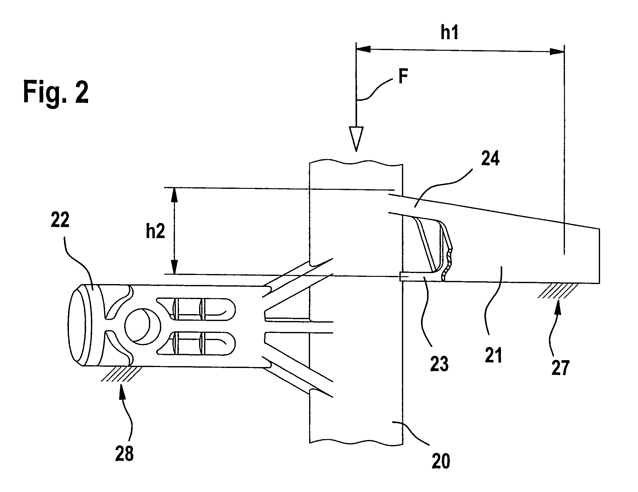 Windshield wiping device for a motor vehicle