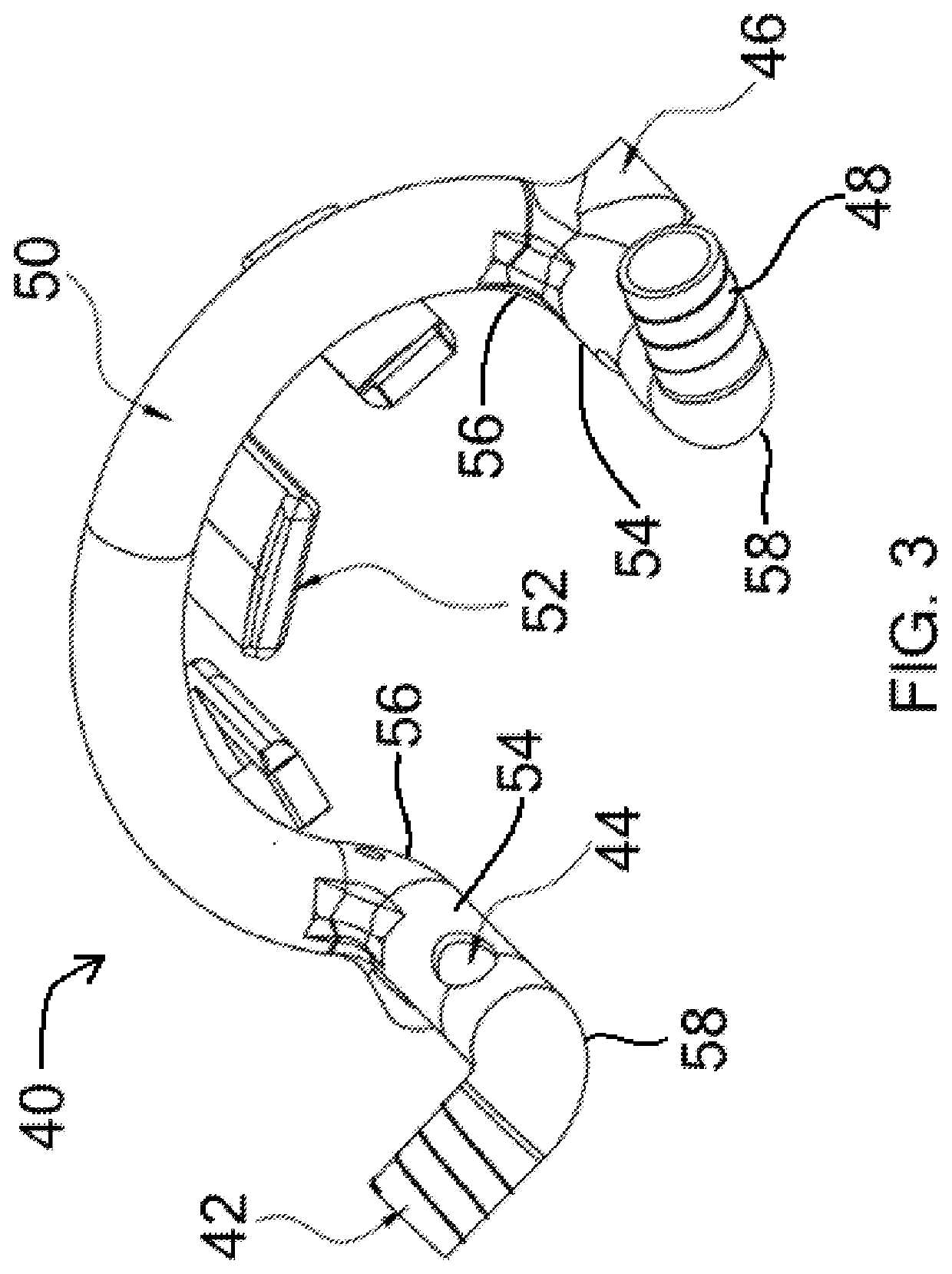 Oral rubber dam clamp