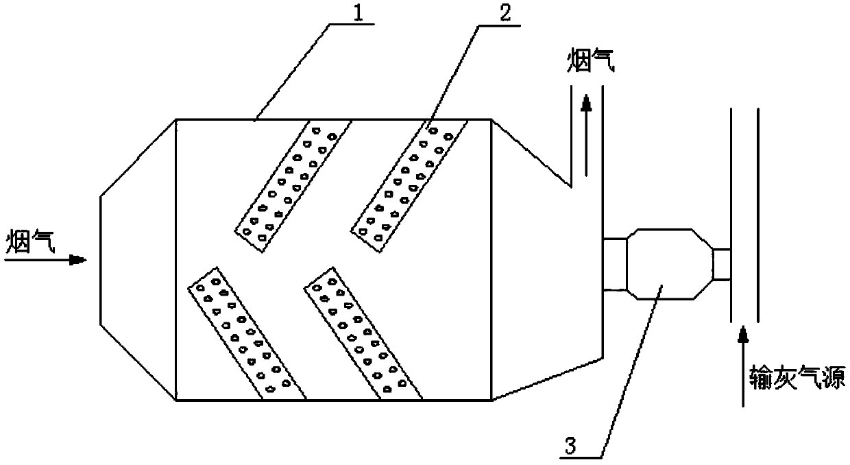 A horizontal enamel tube air preheater