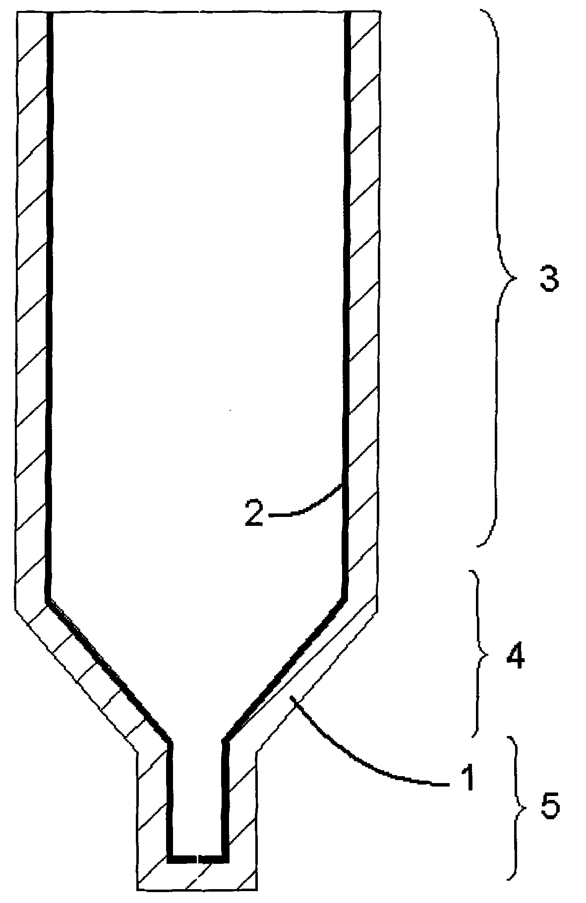 Crucible for growing crystalline silicon ingot and extracting silicon raw material of crystalline silicon ingot and preparation method and application thereof