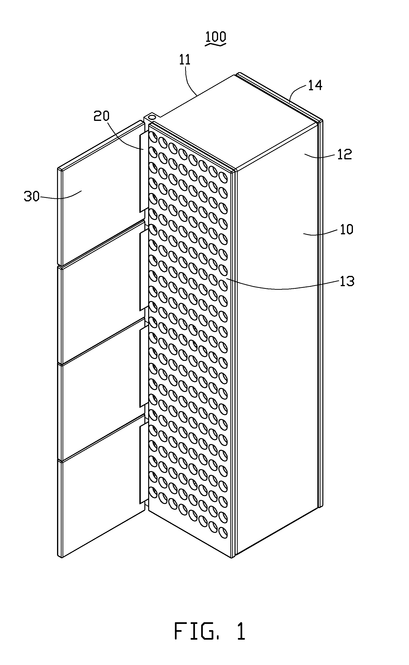 Server rack and electronic system incorporating the same